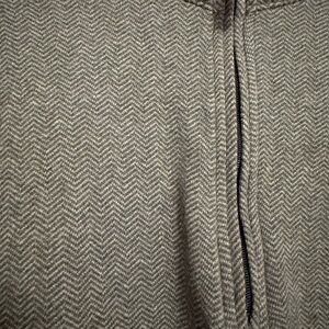 Peter Millar Men's Gray Zip-Up Sweater